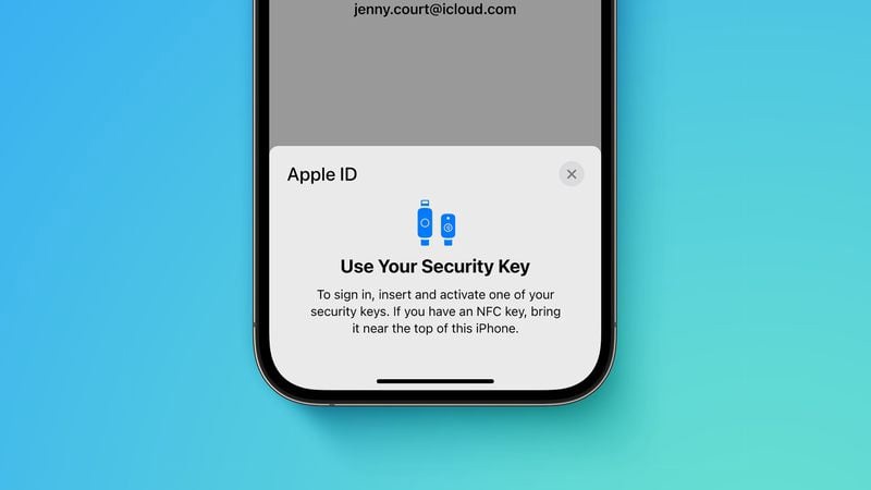 苹果 iOS 16.3 新增的 Apple ID 的安全密钥是什么功能?